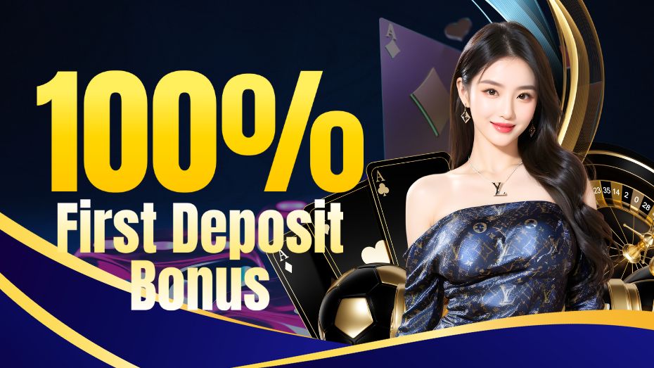 100% First Deposit Bonus